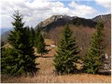 Podbrdo - Slatnik (southeastern peak)